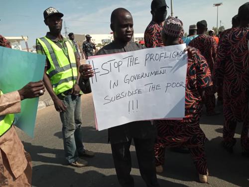 NLC Protest